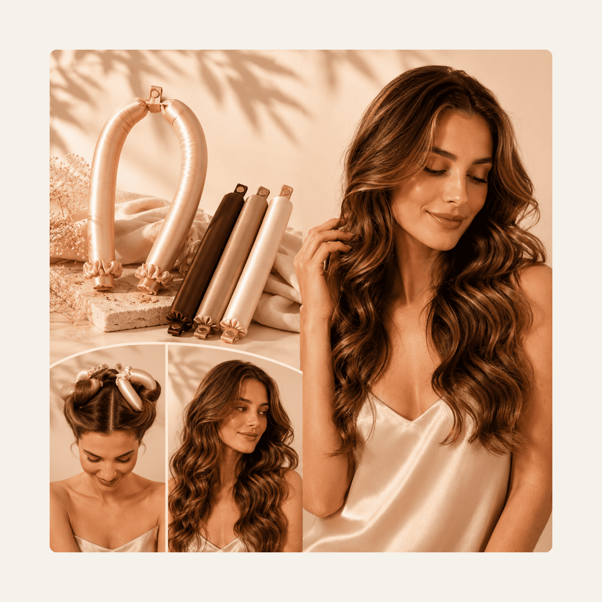 LunaCurl Heatless Curling Set