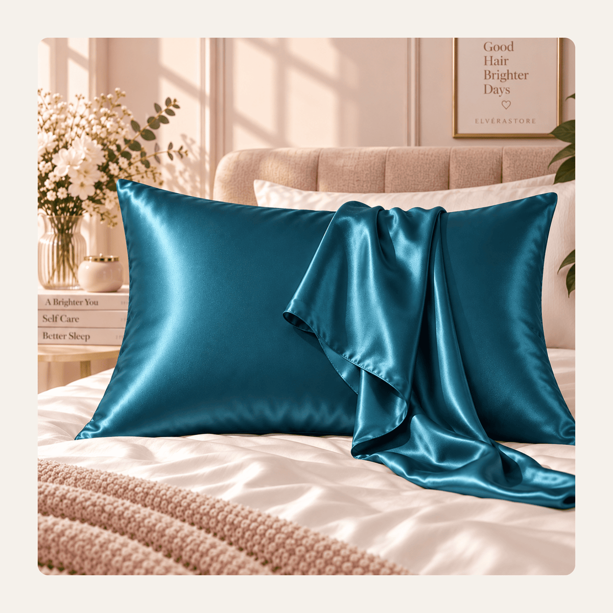 Elvera Satin Pillowcase