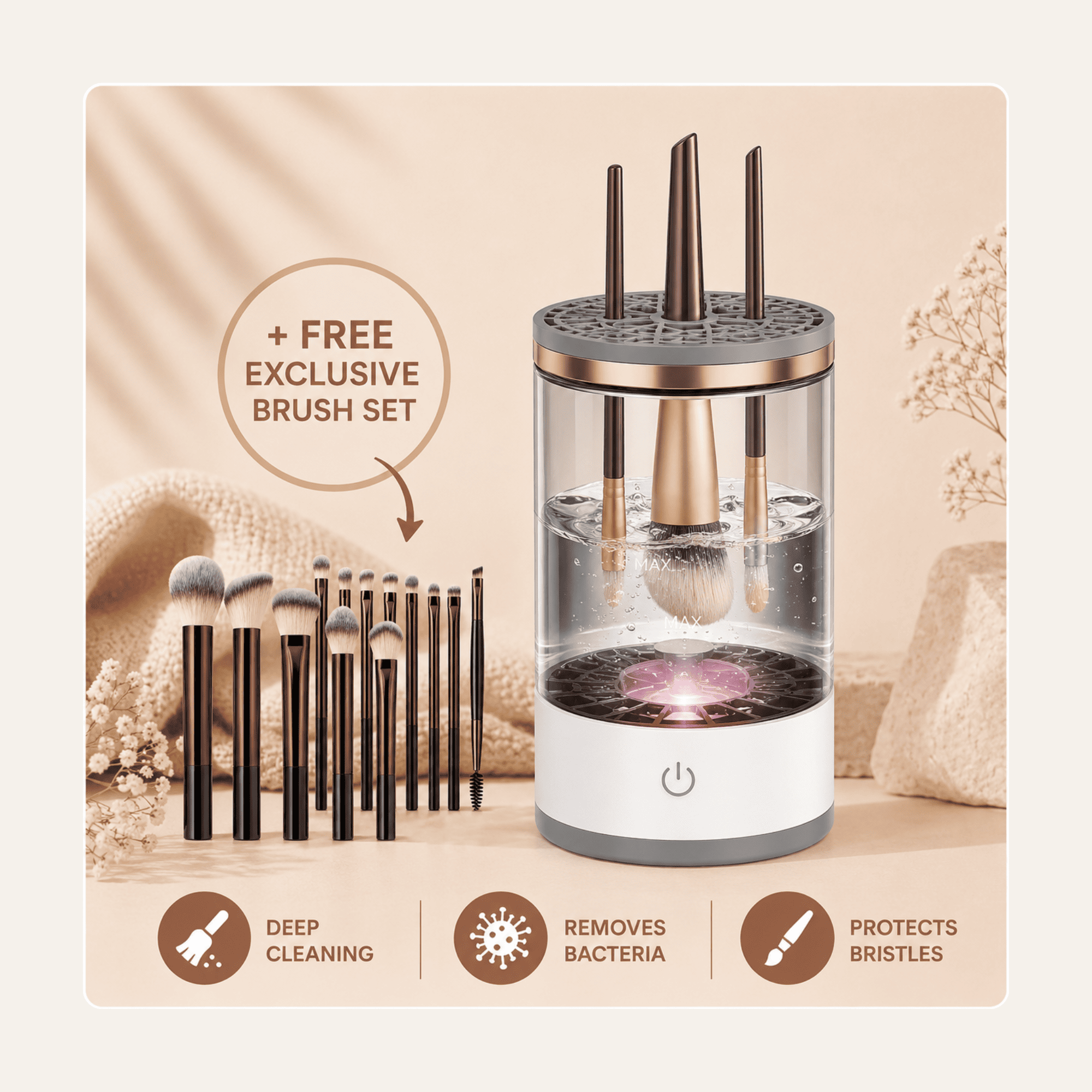 SkinPerfect Makeup Brush Cleaner